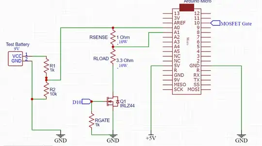 Modified schematic for 9 V batteries which doesn't work