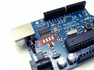 X3 header on Diecimila