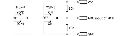 Connecting SPDT switch to MCU