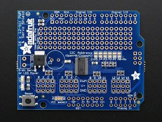 Adafruit Servo shield