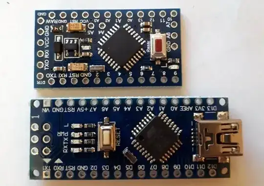 Comparison of unknown Arduino with Nano