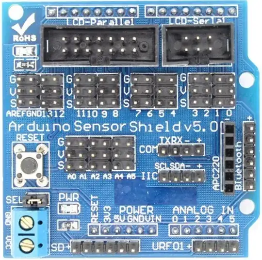 Servo shield Servo shield