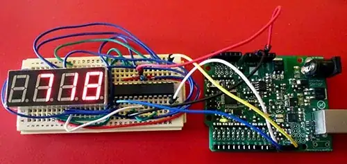 7-segment display with Arduino