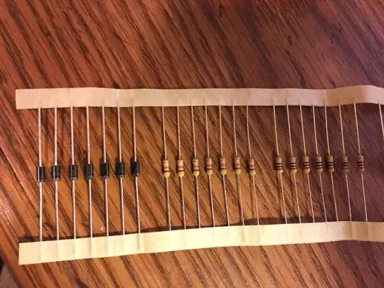 Diodes and resistors