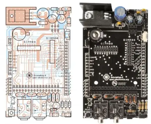 Modular SIM908/900 shield