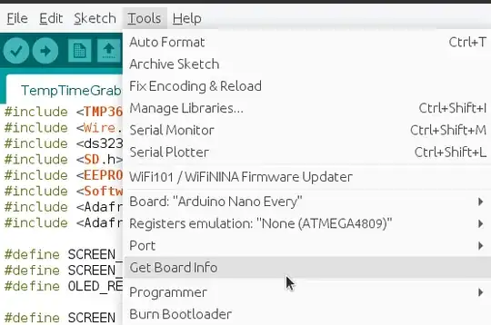 board set to nano every