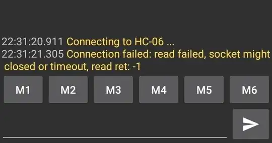 This is the error on the second HC-06