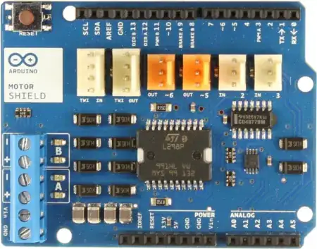 Arduino motor shield