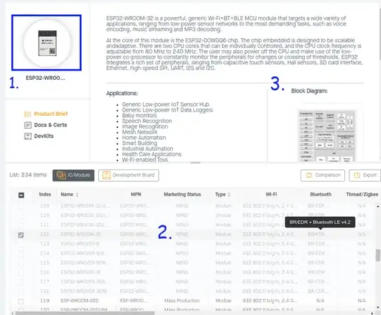 product selector site