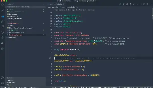 adjusting the source code