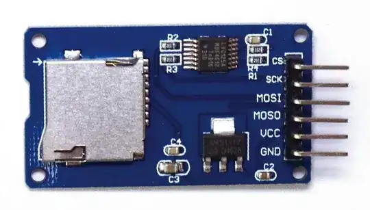 Here is a Picture of the SD-Adapter I am using