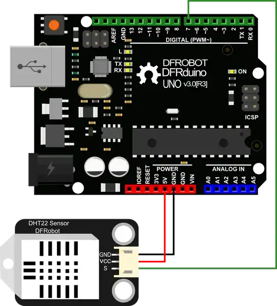 Example how to connect to DFRduino