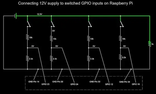 Updated Pi Circuit Connections
