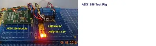 ads1256 test rig 1