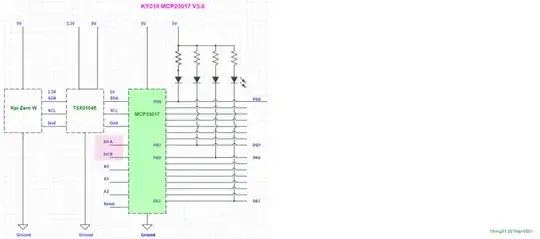 MCP23017 with interrupt
