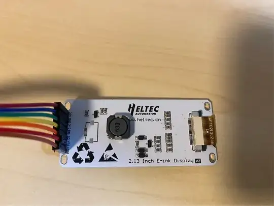 HelTec E-Paper display