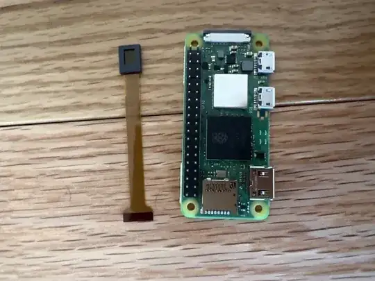 Display, ribbon cable and Pi Zero 2
