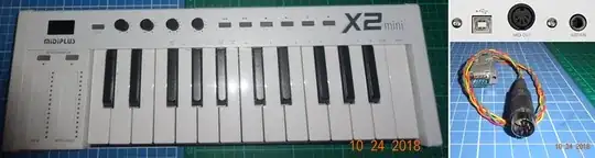 MidiPlus Mini X2 Keyboard Controller