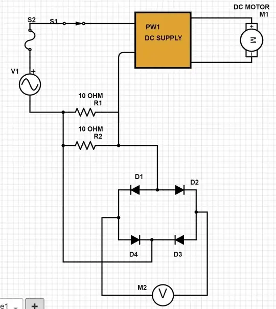 Measuring voltage via digital meter
