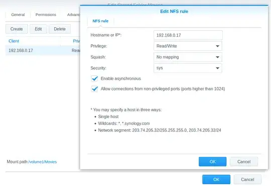 Synology Configuration