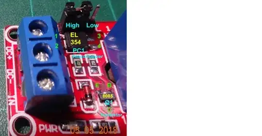 Photocoupler input type relay module photo