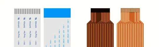 15 and 22 pin ribbon cable ends