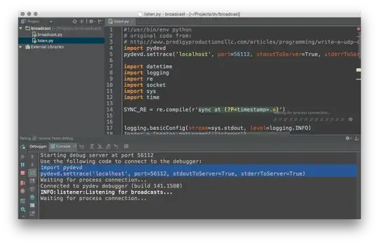 waiting for process connection