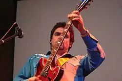 Ángel Parra playing in 2008