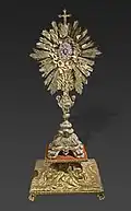 Reliquary monstrance, True Cross, Toulouse