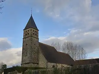 The church in Le Pas-Saint-l'Homer