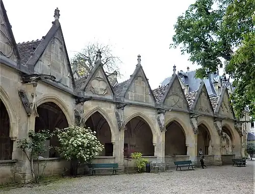 Cloister, former Ossuary or Charnel House (15th c.)