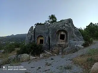 rockcut grave, Güneyyurt