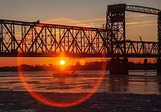 Severodvinsky bridge over Northern Dvina Canal