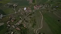Air view of the village
