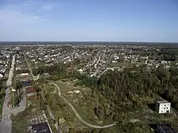 Aerial view of Kletnya