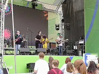 Uvula performing at Stereoleto in St. Petersburg (2018)