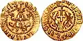 Gold Coin of King Leo II of Cilicia