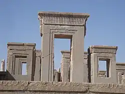 Tachara is the most intact building of Persepolis today.