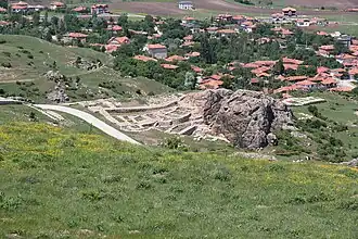 Ruins of the ancient city of Hattusa