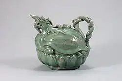 Pitcher in the shape of a Dragon Turtle (National Treasure No. 96)