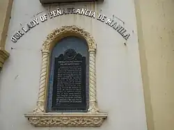 Church historical marker