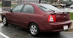 Sedan: 2001–2003 Main article: Kia Sephia