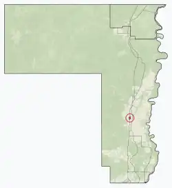 Location in County of Northern Lights