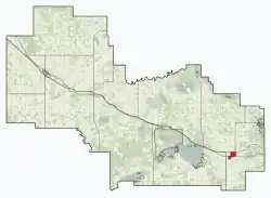 Location in Lac Ste. Anne County