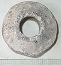 Lead spindle whorl