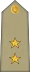 Lieutenant Arabic: ملازم أول, romanized: Mulazim awwal (Algerian Land Forces)[5]