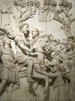 Scene from the Arch of Marcus Aurelius