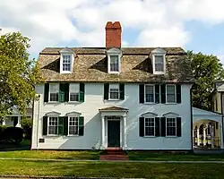 109 Elm Street, Northampton, MA. Built c. 1725. Georgian style.[9]