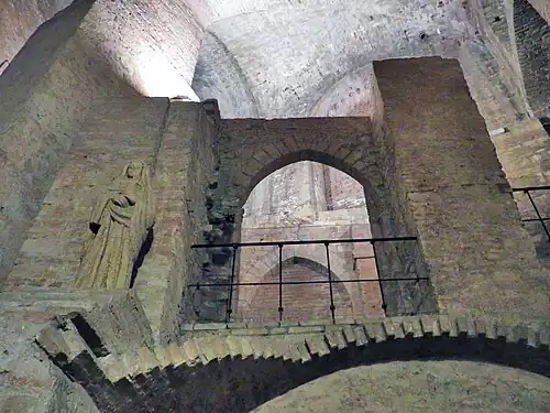 Underground section of the Rocca Paolina.