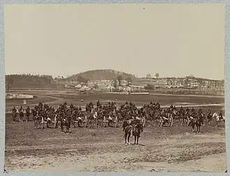 17th New York Battery at Camp Barry